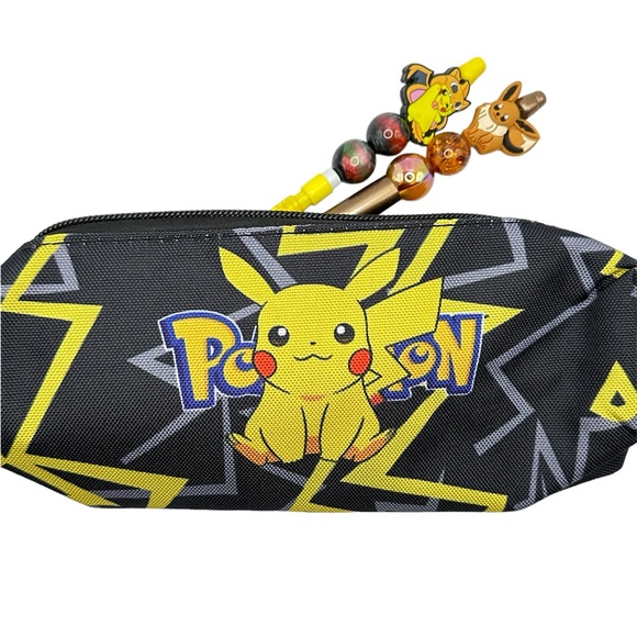 NEW POKEMON PIKACHU BACKPACK SET - Picture 4 of 5